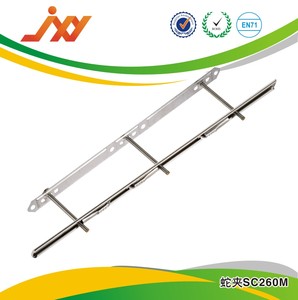 High Quality Nickel Metal Snake <strong>Clip</strong> 3 Holes Stainless Steel <strong>Silver</strong> 260mm File Fastener - Product Image 2