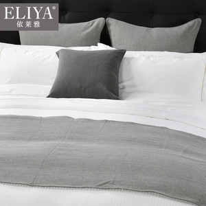 Chuyên Nghiệp QUẢNG CHÂU 4Pc Linen Bộ Đồ Giường Khách Sạn Đặt Khách Sạn Khăn Trải Giường, Khách Sạn Giường Bộ Đồ Giường Lanh Bộ - Product Image 6