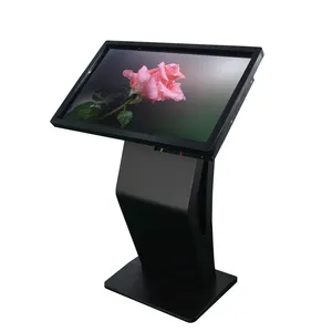 MWE Customized HD museum/library ultra-thin Android All In One PC 32 Inch Floor Stand Touch Screen Kiosk