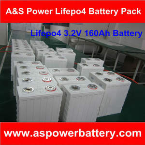 Lifepo4 аккумулятор 3.2v 160ah lifepo4 для высокая скорость электрических инвалидных колясок, эв - Product Image 1