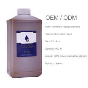 OEM 1000 ML botella grande de maquillaje permanente Micro pigmento y la tinta del <span class=keywords><strong>tatuaje</strong></span> - Product Image 2