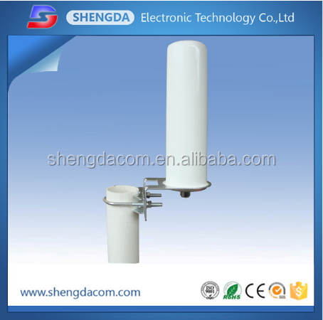 800 - 2700 Mhz multi bande antenne de station de base / 3 G 4 G LTE GSM CDMA en fiber de verre barillet antenne