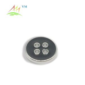Hot selling products fancy holes enamel plastic colorful button for shirt