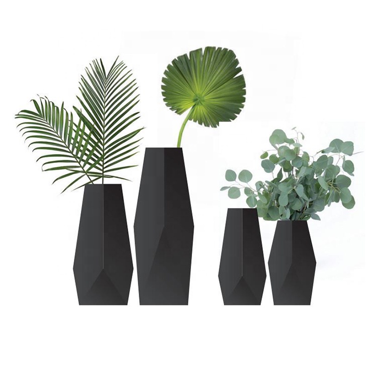 Mayco Home 2019 Античная абстрактная Геометрическая большая напольная Цветочная ваза ручной работы