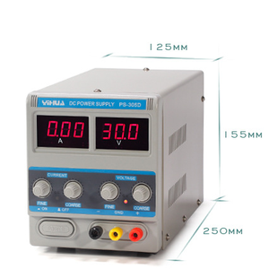Gelsonlab Alimentation stabilisée 0-30V 5A DC de haute qualité HSPE-014 pour laboratoire de physique <span class=keywords><strong>scolaire</strong></span> - Product Image 4