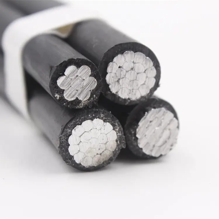 aerial cable 70mm abc cable xlpe insulated aluminum conductor