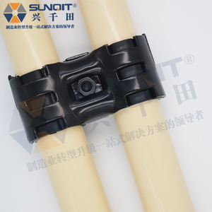 Pince/raccords de Tube de tuyau en plastique HJ Joint connecteur de tuyau maigre pour la ligne d'assemblage de production de poste de travail d'établi - Product Image 6