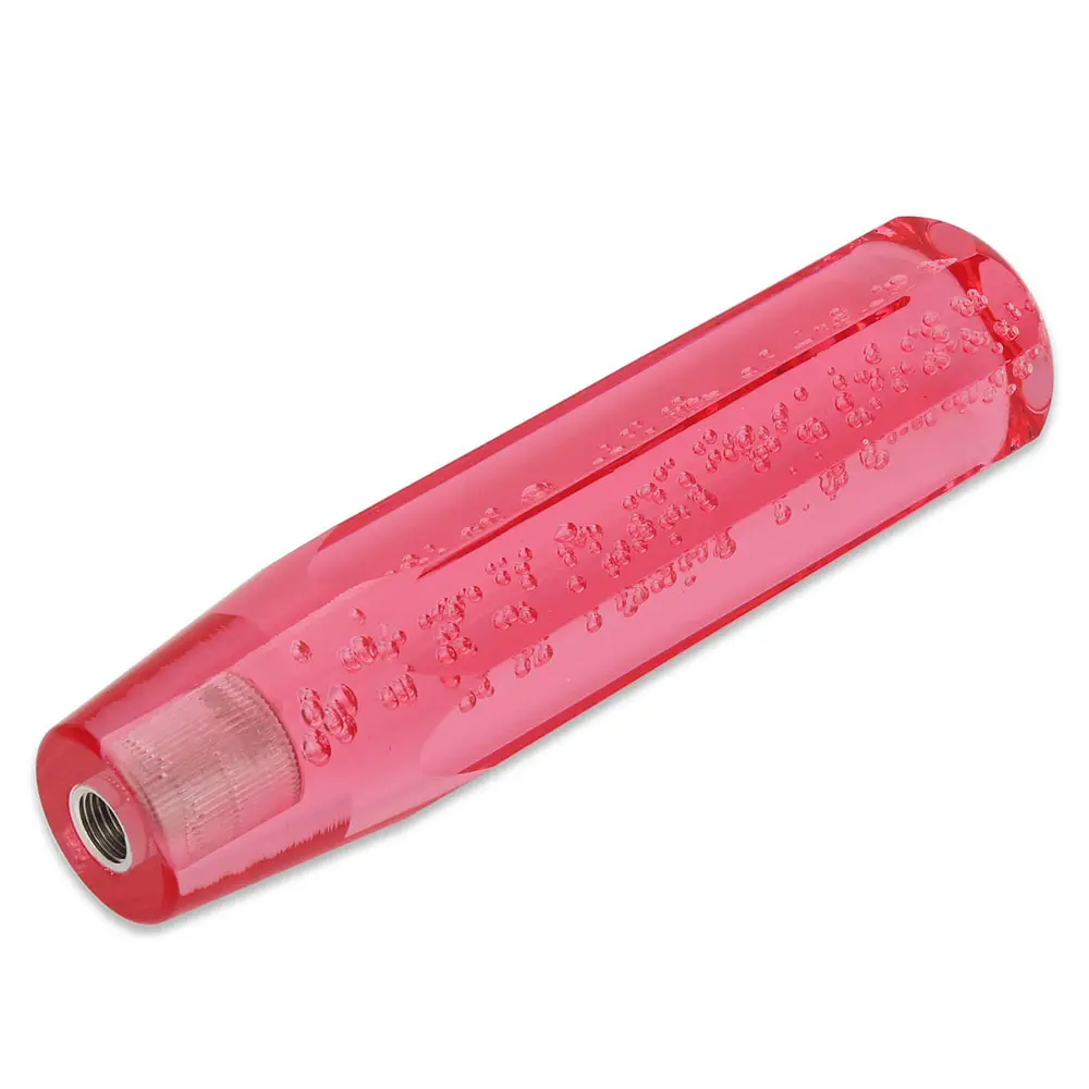 Универсальная прозрачная ручка переключения передач JDM 150 мм-350 мм со светодиодной подсветкой, ручной фаллоимитатор с красным, фиолетовым, зеленым светом, ручка переключения передач