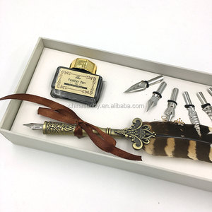2024 nouveau l <span class=keywords><strong>Plume</strong></span> Dip <span class=keywords><strong>Calligraphie</strong></span> Stylo Set Cadeaux D'anniversaire - Product Image 3