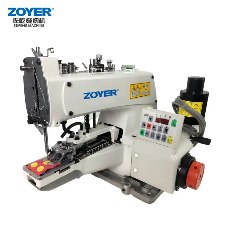 Fabrika endüstriyel dikiş gösterisi tamir makinesi ZY373D Zoyer otomatik düğme oto DİKİŞ MAKİNESİ