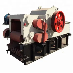 Boiler fuel industrial wood drum chipper