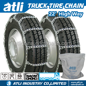 Atlichain T22 mới của đường cao tốc duy nhất Lốp xe tải chuỗi với Twist liên kết thiết kế - Product Image 4