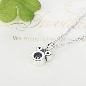 Bagater SCN068 Kalung Mickey Perempuan, Kostum Hadiah Putri, Perhiasan Liontin Hewan - Product Image 4