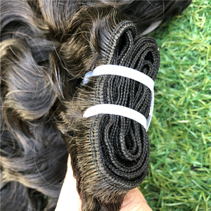 Giá Rẻ Bán Buôn Chưa Qua Chế Biến Trinh Remy Bó 9A Ấn Độ Tóc Weave Loose Xoăn Đôi Sợi Ngang Tóc Nối - Product Image 2