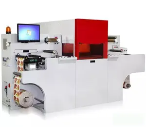 Hochgeschwindigkeits-Pausmaschine zum Rollen von Papier-Etiketten Lasermatrizzäher Aufkleber-Etiketten-Matrizzäher