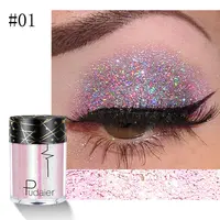 36 di colore Professionale Shimmer Occhi Glitter Ombretto In Polvere Del Diamante di Bellezza 3.5g 1-20 Flash Luminoso di Trucco Dell'ombra di Occhio