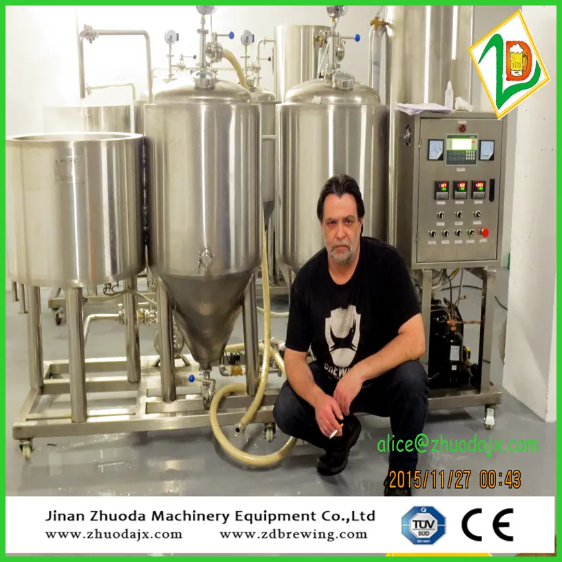 100l bia thiết bị sản xuất bia micro nhà máy bia, 100l micro bia thiết bị sản xuất bia
