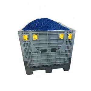 large plastic collapsible pallet box pallet collapsible bulk container