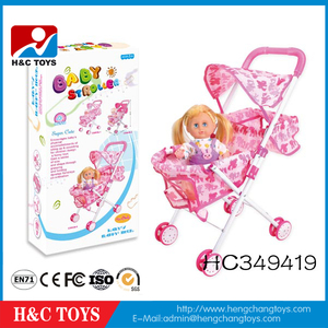 Commercio all'ingrosso toy Cina 12 pollice baby doll con <span class=keywords><strong>passeggino</strong></span>, giocattolo del bambino <span class=keywords><strong>bambola</strong></span> <span class=keywords><strong>passeggino</strong></span> HC367466 - Product Image 5