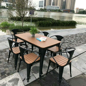 Açık <span class=keywords><strong>Tolix</strong></span> Metal Masa Ve Sandalye Bistro Seti