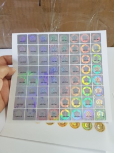 Tem nhãn/hình dán hologram bảo mật tròn 3D, đường kính 2cm, giá rẻ, chất lượng cao, giá cả cạnh tranh - Product Image 2