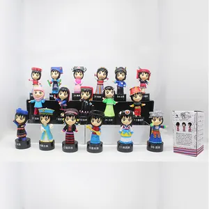 カスタムダンス人形像おもちゃスタンプ卸売置物とアニメ像カスタム樹脂工芸家の装飾彫刻