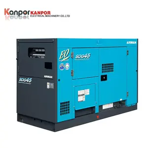 Generator Gas Alami Tipe AC Tiga Fase Senyap Mesin Jerman