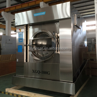 Máquina extractora de lavadora de equipos de lavandería comercial China XGQ 17-120KG para hotel y lavandería (CE e ISO)
