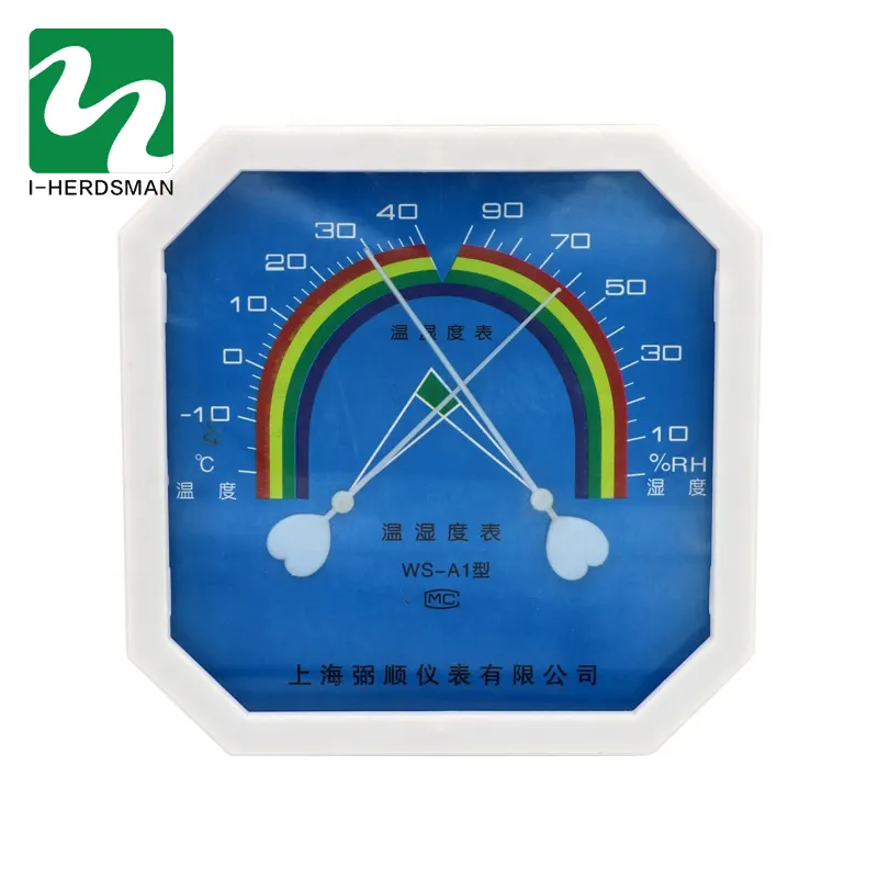 Sling psicrometro con orologio Puntatore Termometro E Igrometro
