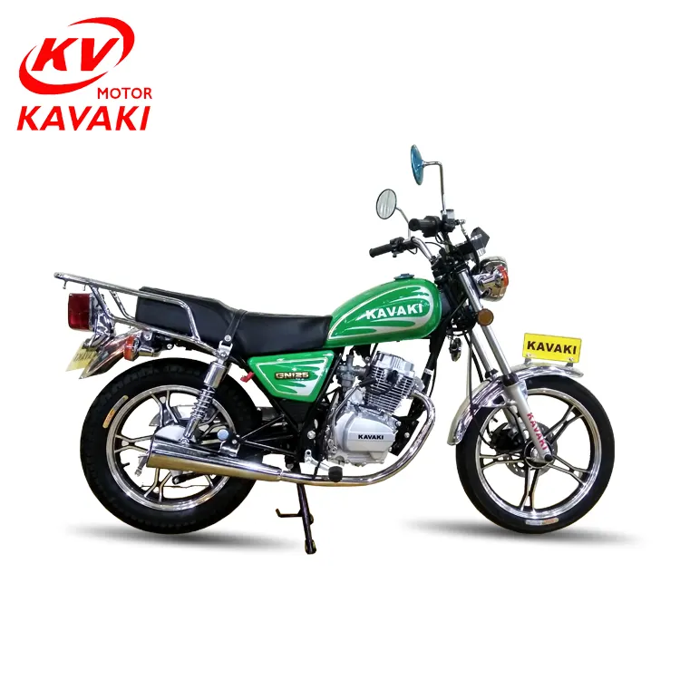 Kavaki motocicleta gn125 cc125, motocicletas de duas rodas de bicicleta sujeira com mercado africano