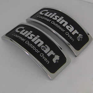 Tùy Chỉnh Tem Kim Loại Logo Tấm Cho Xe Đạp - Product Image 2