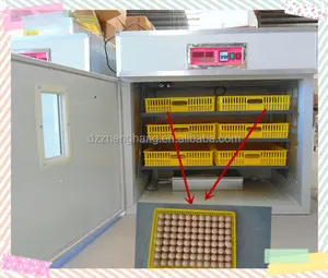 Loại mới 3 hai lớp 528 trứng Gia Cầm Gà Giá Lồng Ấp Trứng/Tự Động máy Lồng Ấp Gia Cầm - Product Image 1