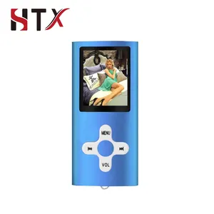 China factory wholesale digital mp3 mp4 video player blue