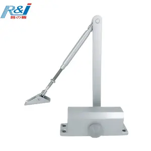 90 degree hold open square small size Auto Hydraulic door closer for wooden door