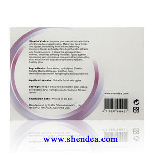 Suero Facial Hidratante VOGUE MANLIN Beauty Pure Liquid con Colágeno Marino Hidrolizado Nano, Elastina y Péptidos, Ampolla de 6 ml - Product Image 3