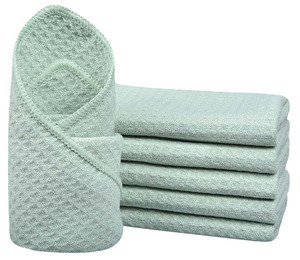 Sinland Waffle Dệt Microfiber <span class=keywords><strong>Hand</strong></span> Khăn Mặt Vải Khăn Lau - Product Image 3