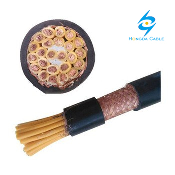 Télécommunications CU/PVC/Fil De Cuivre Tressé Écran/PVC Contrôle KVVP 2.5 Mm² Câble