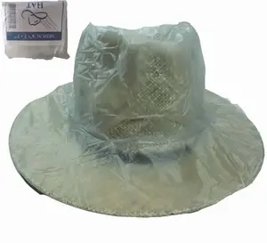 Hot sales cheap high quality transparent PVC rain bonnet/rain hood