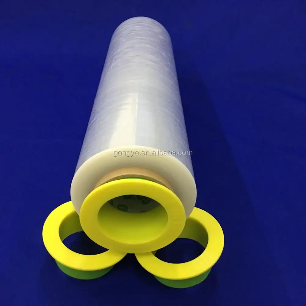 3 "nucleo interno due-strato di plastica anello a mano per pellicola estensibile pellicola di plastica resistente prodotto