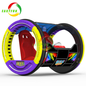 Coche Giratorio Divertido Easyfun con Rotación <span class=keywords><strong>Real</strong></span> de 360 Grados para Patio Interior/Exterior - Product Image 2