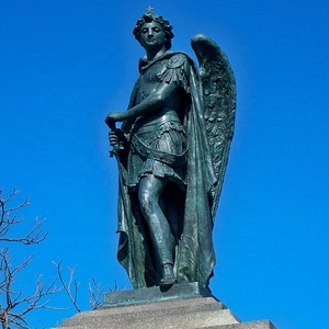 Estatua personalizada de fábrica, tamaño real, Saint Michael - Product Image 2