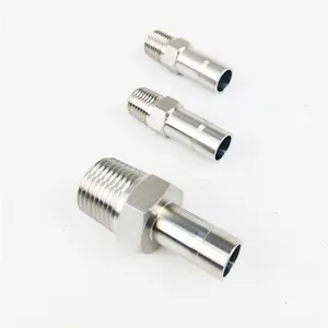 Nailok Merk Rvs 6Mm Mannelijke Adapte Connector Buisleidingen Voor Instrumentatie Pijplijn