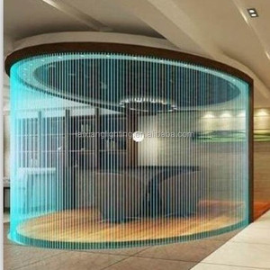 Decorativo colorido plástico <span class=keywords><strong>de</strong></span> fibra óptica iluminación moderna cortina iluminación led Navidad cortina <span class=keywords><strong>cascada</strong></span> <span class=keywords><strong>luces</strong></span> - Product Image 1