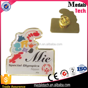 2017 <span class=keywords><strong>Venta</strong></span> caliente aleación de zinc níquel plateado esmalte suave trajes pin de solapa con <span class=keywords><strong>el</strong></span> embrague de la mariposa - Product Image 6