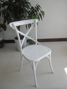 2018 nueva venta caliente cojín del asiento x <span class=keywords><strong>Cruz</strong></span> de espalda sillas de banquete - Product Image 4