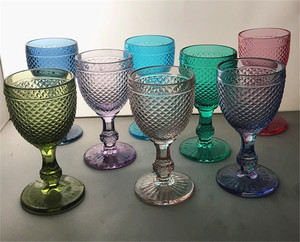 Fabrication de verres à <span class=keywords><strong>vin</strong></span> en chine, pièces, vente en gros, verres à <span class=keywords><strong>vin</strong></span> en tige colorée pour mariage - Product Image 3