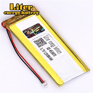 Plug 1.25-2 P 3.7 V 453070 1200 mah factory high quality lithium polymer battery rechargeable li-ion battery lipo - Product Image 3