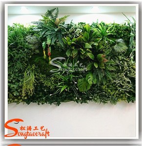 Parete Verde Artificiale in Vendita, Muro di Erba Finta Verticale, <span class=keywords><strong>Piante</strong></span> Artificiali da <span class=keywords><strong>Appendere</strong></span> per Decorazione Interna/Esterna - Product Image 3