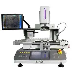 Máquina de reparación de placa base automática, SMD ZM-R730A BGA, estación de retrabajo para reparación de soldadura de placa base industrial