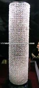 Portavelas de pilar de boda hecho a mano, centros de mesa de hierro, artesanía de Metal elegante, modelo TVAKM 4644 - Product Image 2